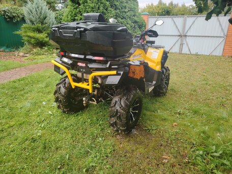 2020 Stels ATV-650 Guepard Trophy, жёлтый, 750000 рублей, вид 3