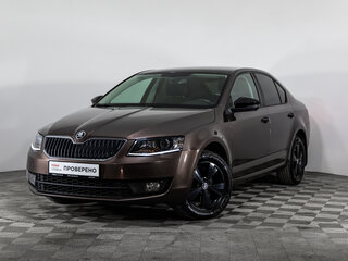2016 Skoda Octavia III (A7), коричневый, 1849000 рублей, вид 1