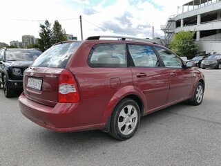 2008 Chevrolet Lacetti I, красный, 419000 рублей, вид 4