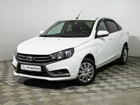 2017 Lada (ВАЗ) Vesta I, белый, 649777 рублей, вид 1