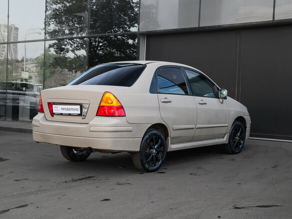 2007 Suzuki Liana I Рестайлинг, бежевый, 290000 рублей - вид 3