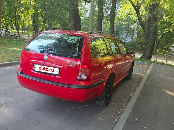 2005 Skoda Octavia I (A4) Рестайлинг, красный, 315000 рублей