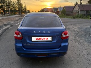 2022 Lada (ВАЗ) Granta I Рестайлинг, синий, 800000 рублей, вид 4