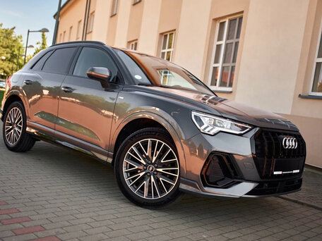 2023 Audi Q3 35 TDI II (F3), серый, 3210000 рублей, вид 4