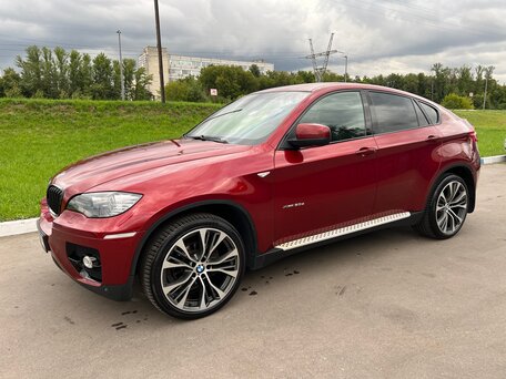 2010 BMW X6 30d I (E71), красный, 1870000 рублей, вид 3
