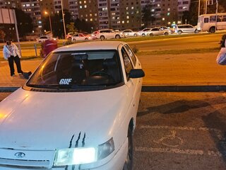 1998 Lada (ВАЗ) 2110, белый, 65000 рублей, вид 3