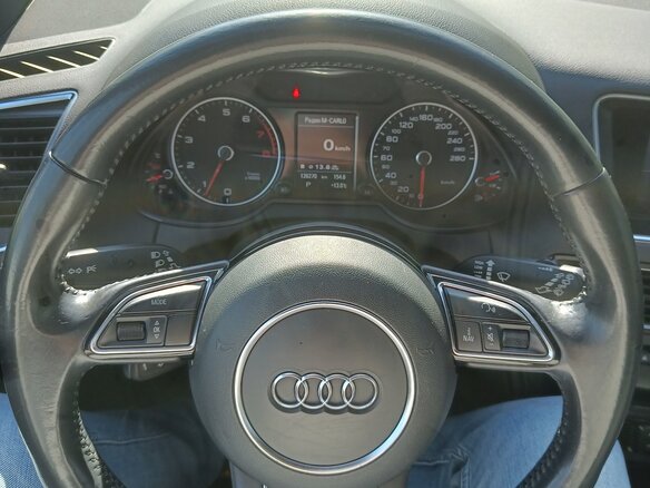 2016 Audi Q5 I (8R) Рестайлинг, красный, 2200000 рублей - вид 11