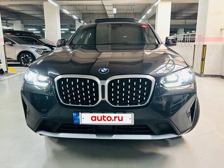 2022 BMW X4 20d II (G02) Рестайлинг, серый, 4980000 рублей, вид 2