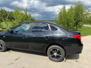 2008 Hyundai Elantra IV (HD), чёрный, 550000 рублей, вид 2