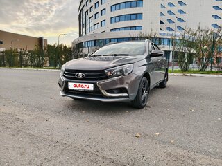 2020 Lada (ВАЗ) Vesta SW I, серый, 1149000 рублей, вид 3