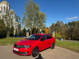 2017 Skoda Rapid I Рестайлинг, красный, 1250000 рублей, вид 1