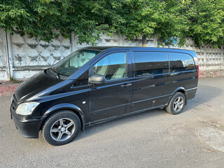2012 Mercedes-Benz Vito 111 CDI L3 II (W639) Рестайлинг, чёрный, 1490000 рублей, вид 1