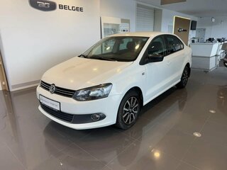 2014 Volkswagen Polo V, белый, 659000 рублей, вид 1