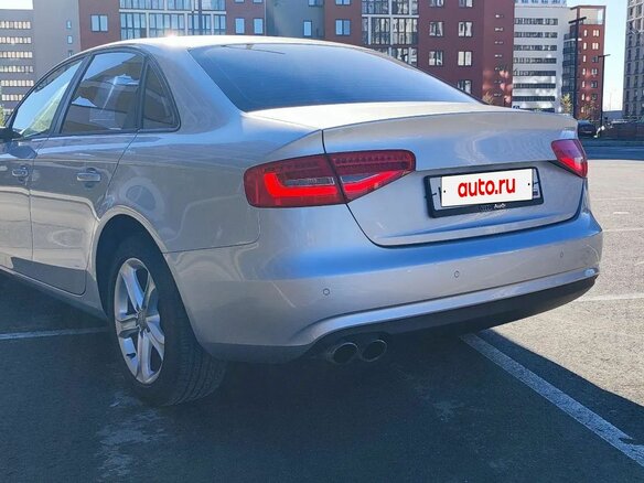 2013 Audi A4 IV (B8) Рестайлинг, серебристый, 1599000 рублей - вид 6
