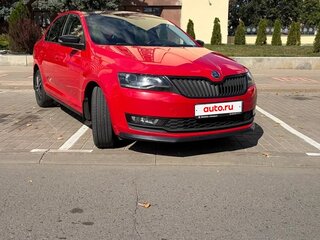 2019 Skoda Rapid I Рестайлинг, красный, 1450000 рублей, вид 5