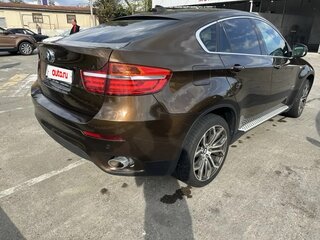 2012 BMW X6 40d I (E71) Рестайлинг, коричневый, 2200000 рублей, вид 4