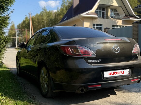 2008 Mazda 6 II (GH), чёрный, 690000 рублей - вид 5