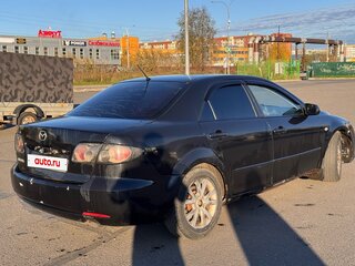2005 Mazda 6 I (GG) Рестайлинг, чёрный, 230000 рублей, вид 3