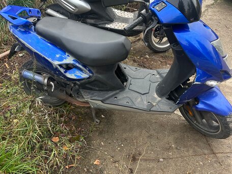 2015 Ayron 50cc, синий, 28000 рублей, вид 4