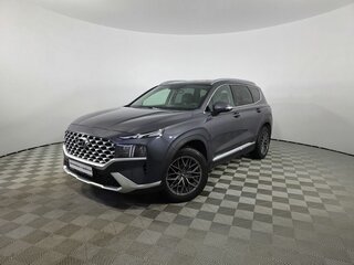 2021 Hyundai Santa Fe IV Рестайлинг, синий, 3140000 рублей, вид 1