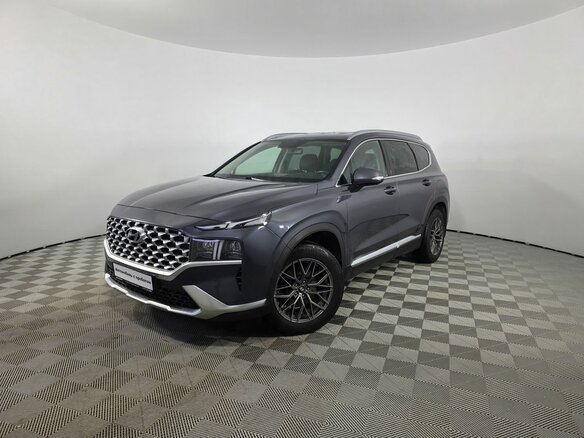 2021 Hyundai Santa Fe IV Рестайлинг, синий