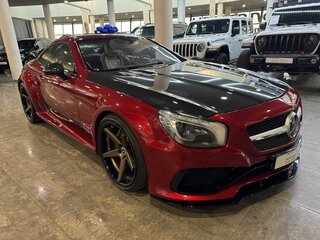 2015 Mercedes-Benz SL-Класс AMG 63 AMG III (R231), красный, 7150000 рублей, вид 3