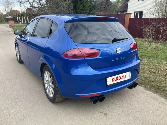 2012 SEAT Leon II Рестайлинг, синий, 785000 рублей - вид 6