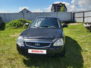 2013 Lada (ВАЗ) Priora I Рестайлинг, чёрный, 340000 рублей, вид 1