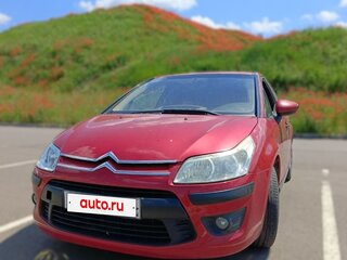 2010 Citroen C4 I Рестайлинг, красный, 650000 рублей, вид 3