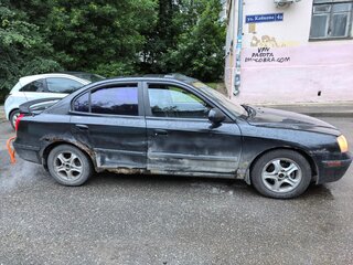 2002 Hyundai Elantra III (XD), чёрный, 169000 рублей, вид 4