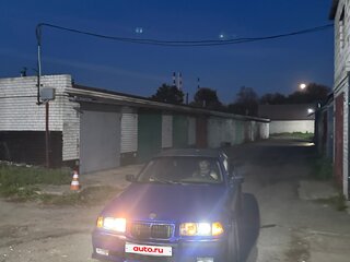 1993 BMW 3 серии 318i III (E36), синий, 240000 рублей, вид 1