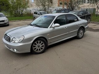 2006 Hyundai Sonata ТагАЗ IV (EF) Рестайлинг, серебристый, 290000 рублей, вид 2