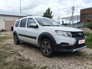 2021 Lada (ВАЗ) Largus Cross I Рестайлинг, белый, 850000 рублей, вид 2