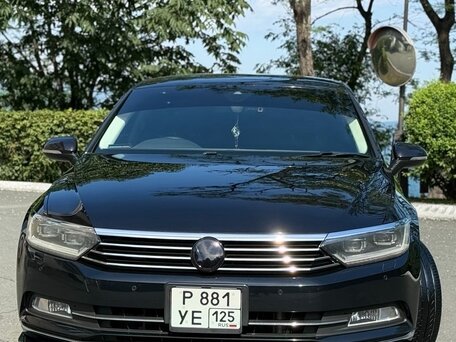 2015 Volkswagen Passat B8, чёрный, 1299177 рублей, вид 3