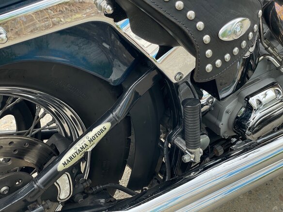 2000 Harley-Davidson Softail Standard, синий, 620000 рублей - вид 8