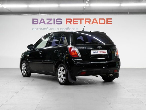 2011 Kia Rio II Рестайлинг, чёрный, 540000 рублей - вид 6