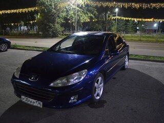 2007 Peugeot 407, синий, 295000 рублей, вид 1