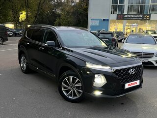 2020 Hyundai Santa Fe IV, чёрный, 2900000 рублей, вид 3
