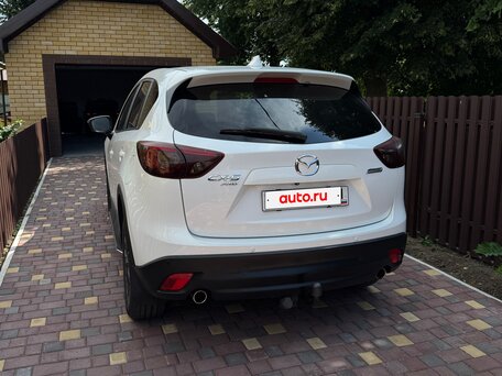 2015 Mazda CX-5 I Рестайлинг, белый, 1990000 рублей, вид 4