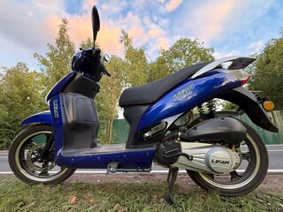 2017 Lifan LF125T-9R, синий, 60000 рублей, вид 3