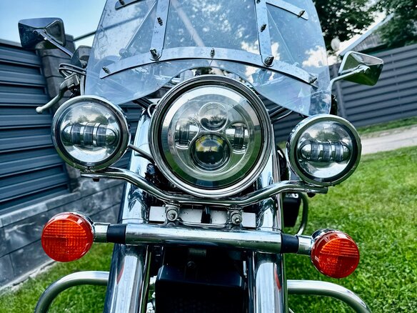 2002 Honda Shadow 750, чёрный, 425000 рублей - вид 13