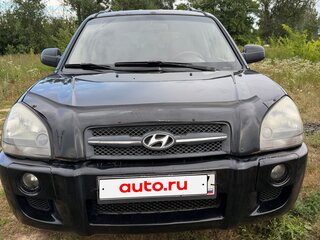 2006 Hyundai Tucson I, чёрный, 549000 рублей, вид 4