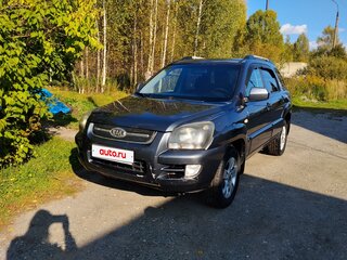 2008 Kia Sportage II, серый, 850000 рублей, вид 1