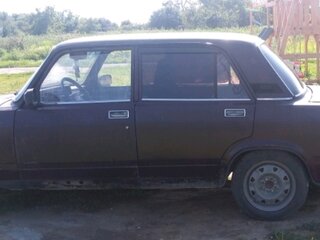 2006 Lada (ВАЗ) 2107, пурпурный, 53000 рублей, вид 4