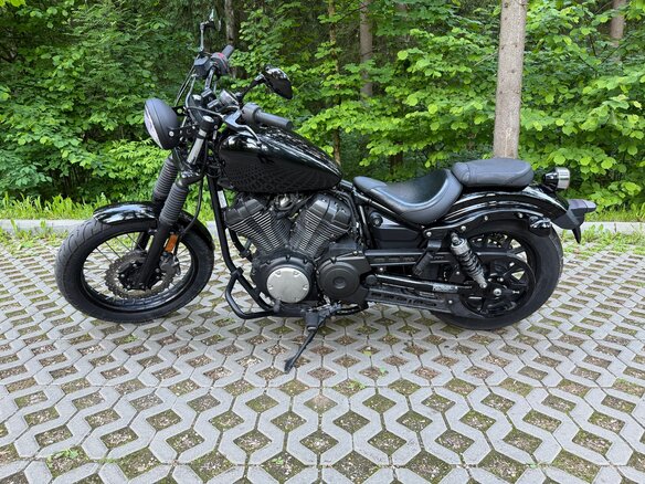 2019 Yamaha XV950 Bolt, чёрный, 650000 рублей - вид 3