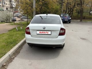 2018 Skoda Rapid I Рестайлинг, белый, 600000 рублей, вид 4