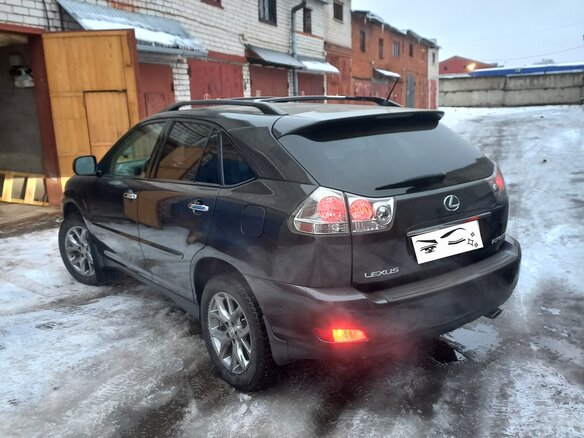 2008 Lexus RX 350 II Рестайлинг, серый, 1200000 рублей - вид 5