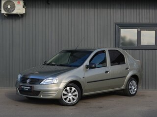 2010 Renault Logan I Рестайлинг, бежевый, 379888 рублей, вид 1