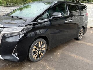 2021 Toyota Alphard III Рестайлинг, чёрный, 6500000 рублей, вид 2