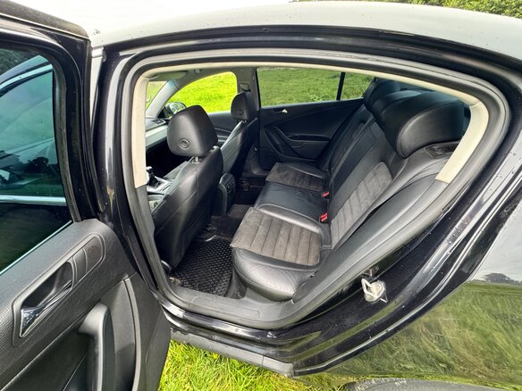 2008 Volkswagen Passat B6, чёрный - вид 10